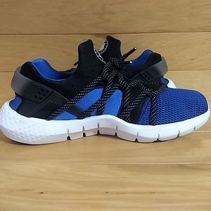 nike huarache nm kids blue